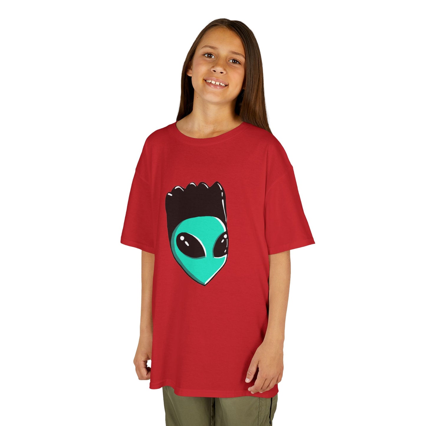 "Another Kind" Kids Alien Graphic Tee (Style 1) - Fun Cotton Tee for Boys & Girls, Cute Gift, Birthday Party, Casual Wear, Summer Style
