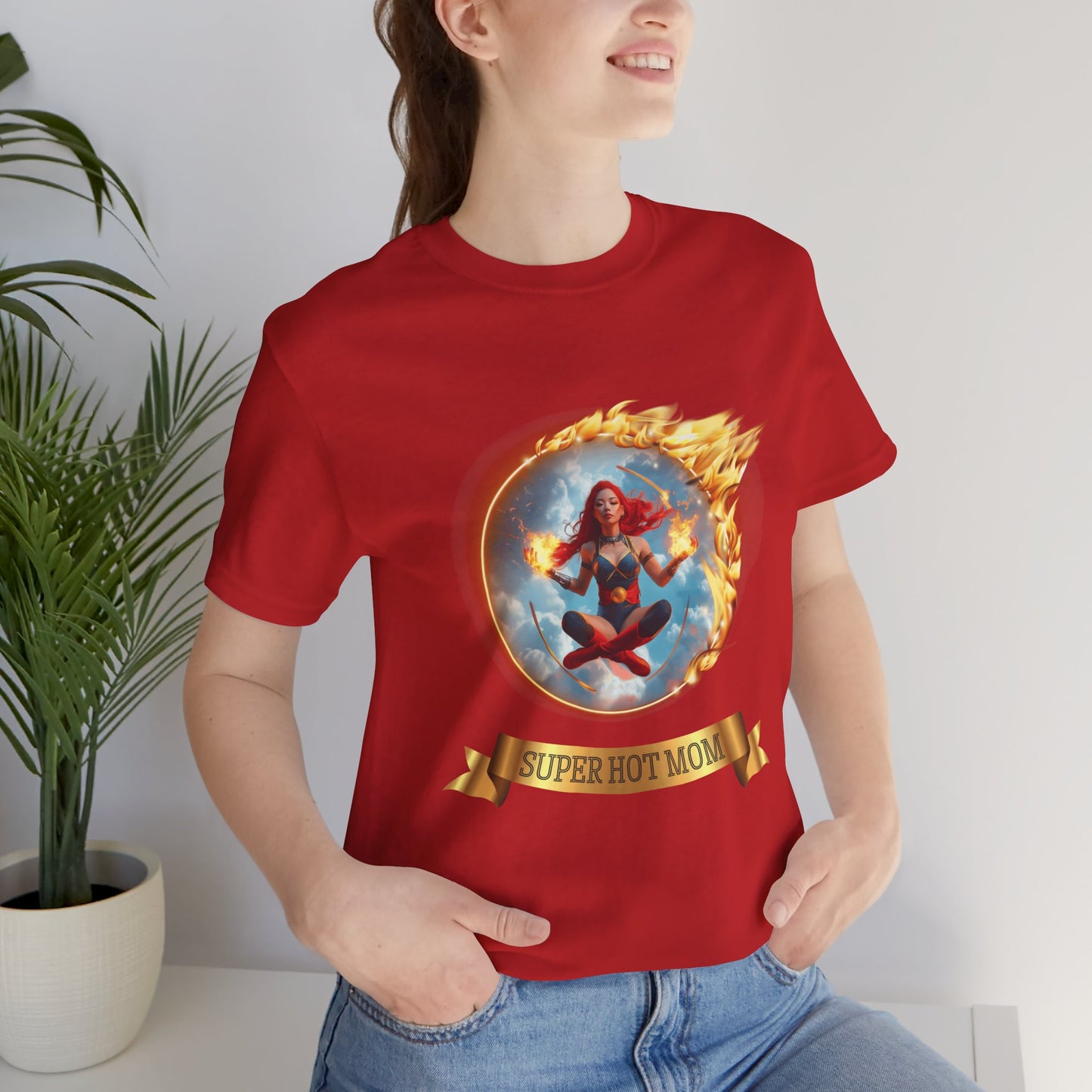 "Super Hot Mom" (Style 3) T-shirt