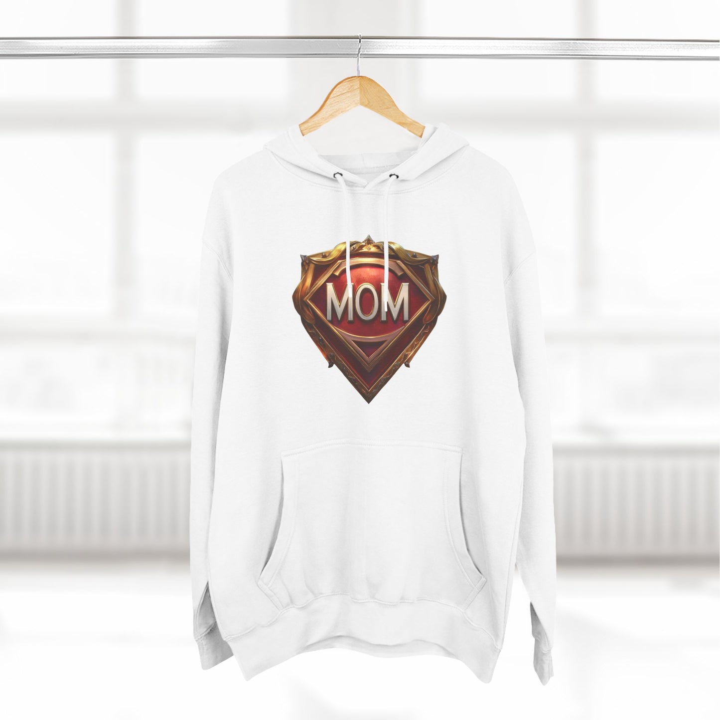 "Super Mom - Badge of Honor" Hoodie