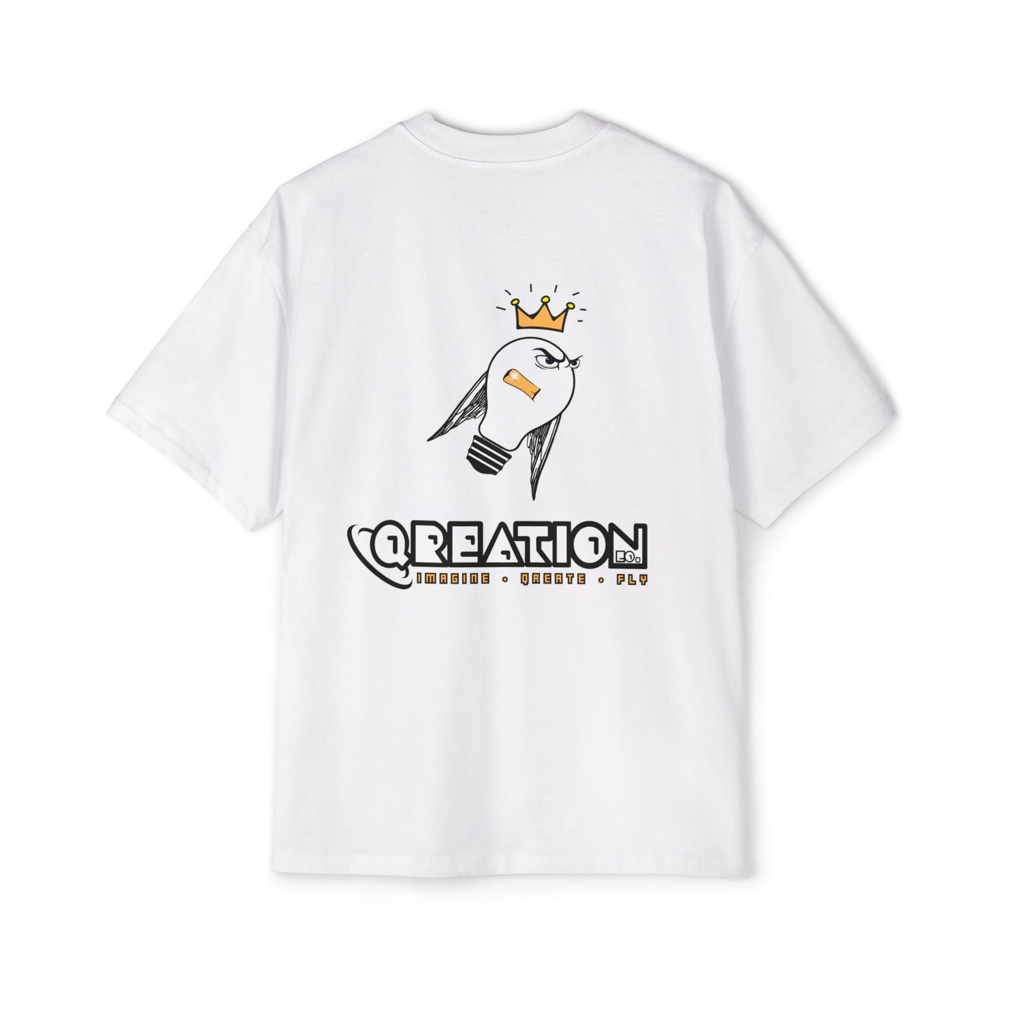 "Mr. Lit" Graphic Men's Heavy Oversized Tee - Urban Style T-Shirt