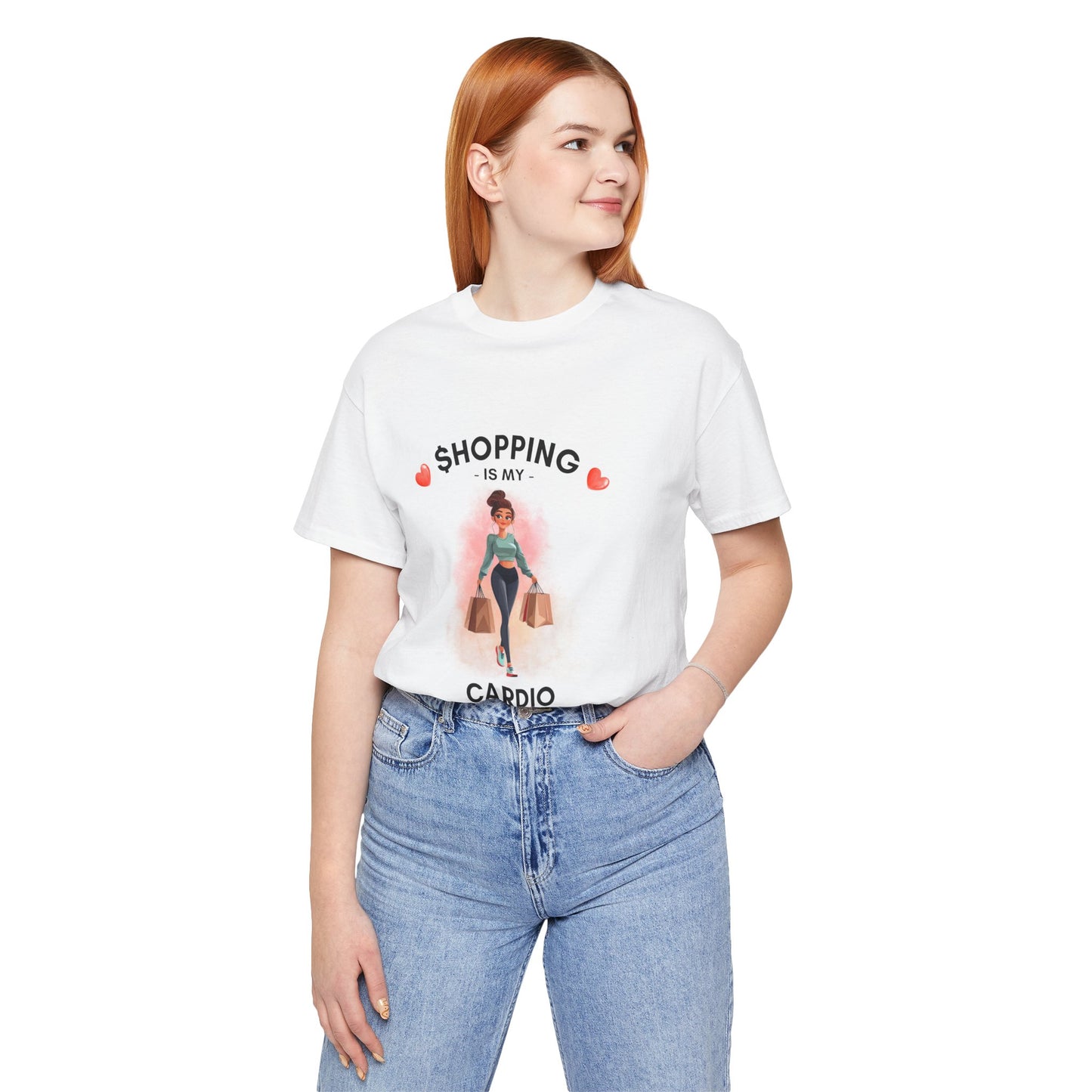 "Shopping is my cardio" (Style 2) T-shirt