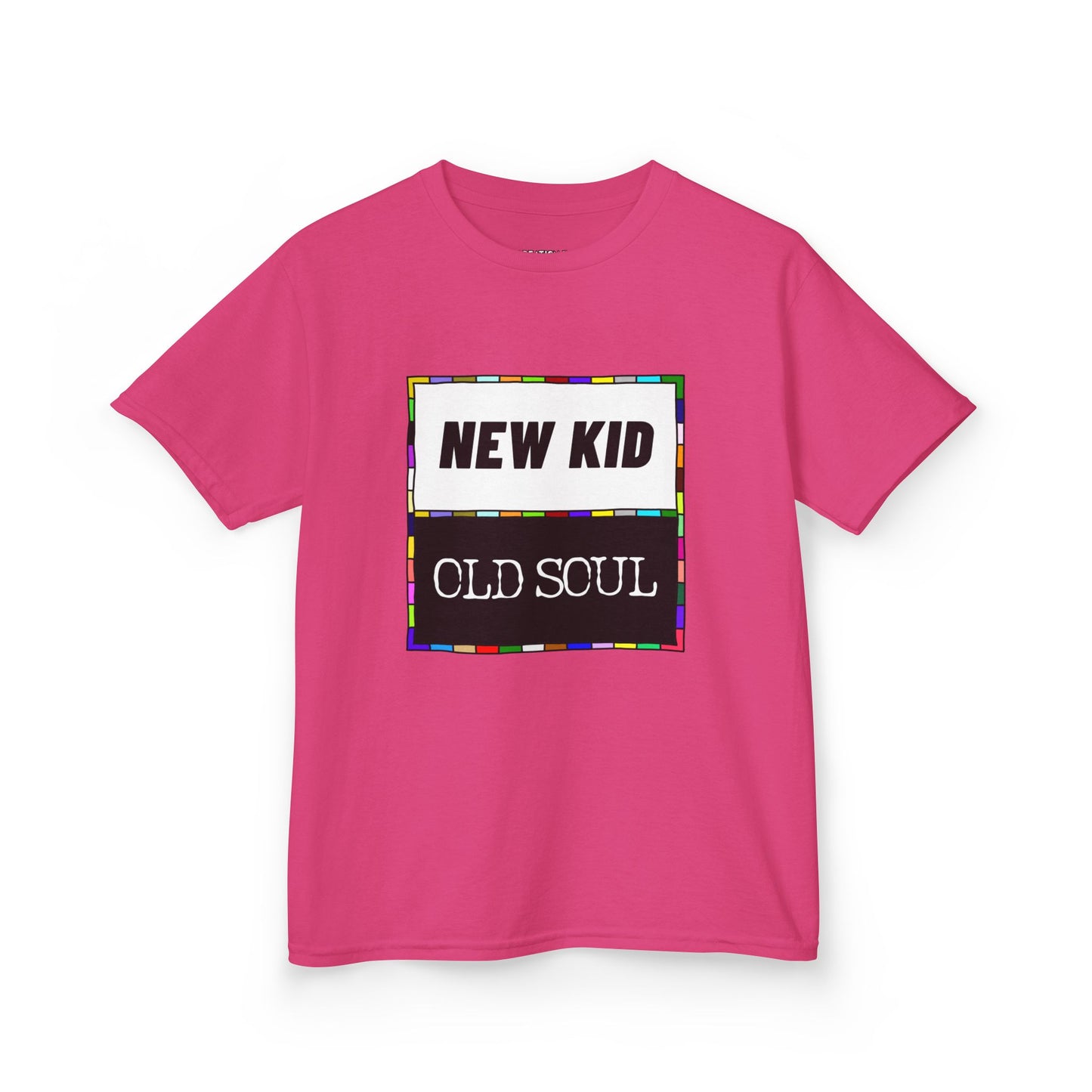 New Kid | Old Soul - Kids' Graphic Tee, Fun Casual Shirt, Perfect for Birthdays, Family Gatherings, Everyday Wear, Unique Gift Idea