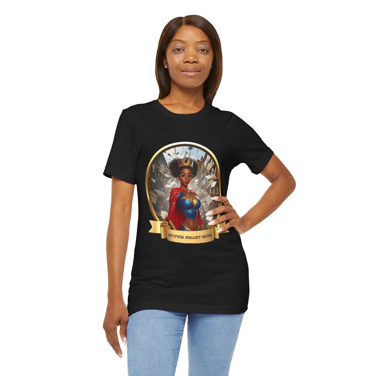 "Super Smart Mom (Back 2 School)" T-shirt