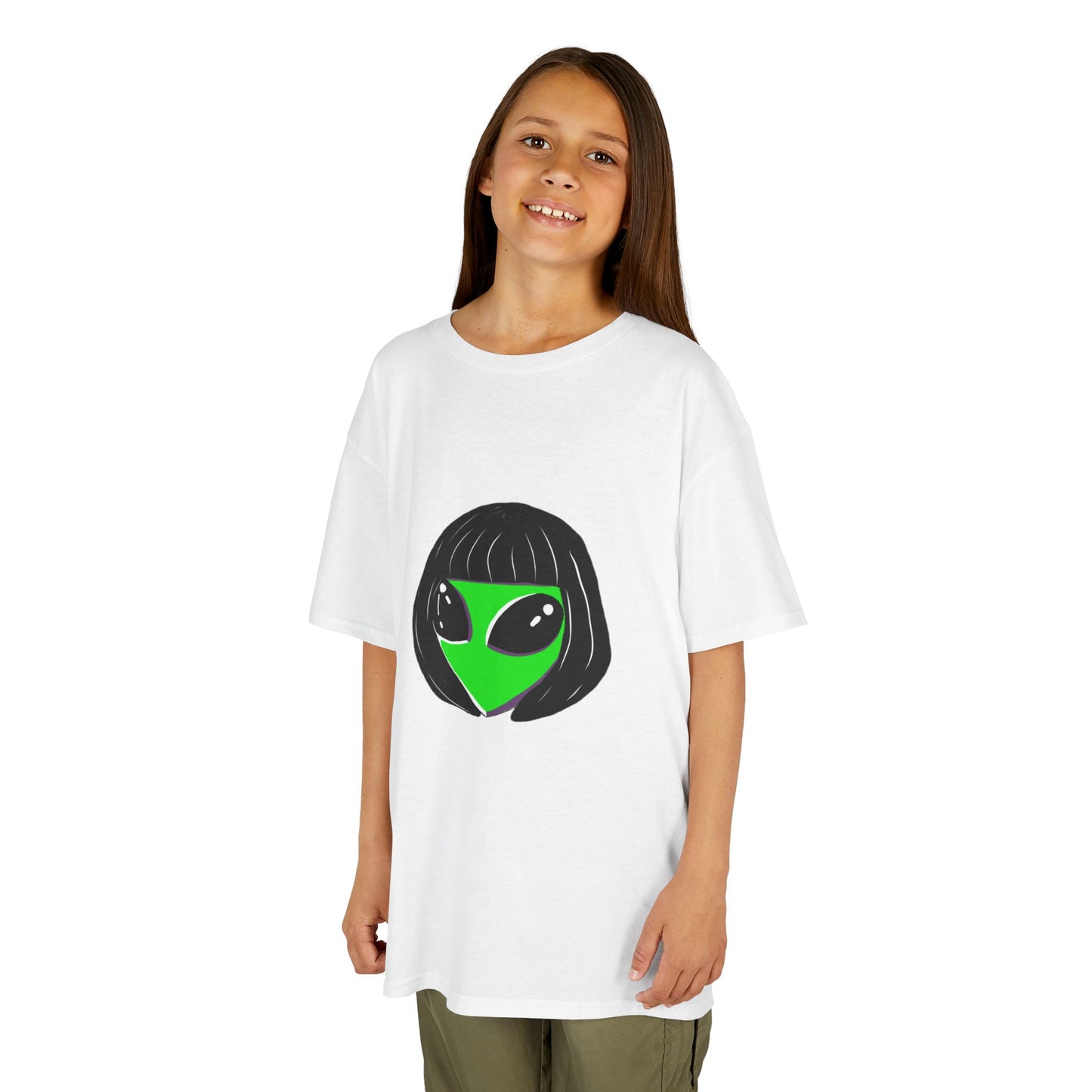 "Another Kind" Kids Alien T-Shirt (Style 2), Fun Graphic Tee, UFO Theme Shirt, Cool Kids Apparel, Gift for Space Lovers, Birthday Gift for Boys and Girls