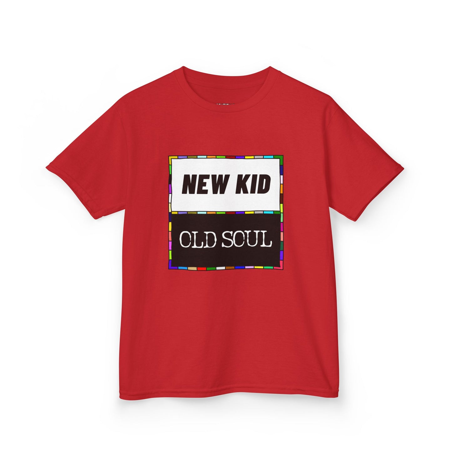 New Kid | Old Soul - Kids' Graphic Tee, Fun Casual Shirt, Perfect for Birthdays, Family Gatherings, Everyday Wear, Unique Gift Idea