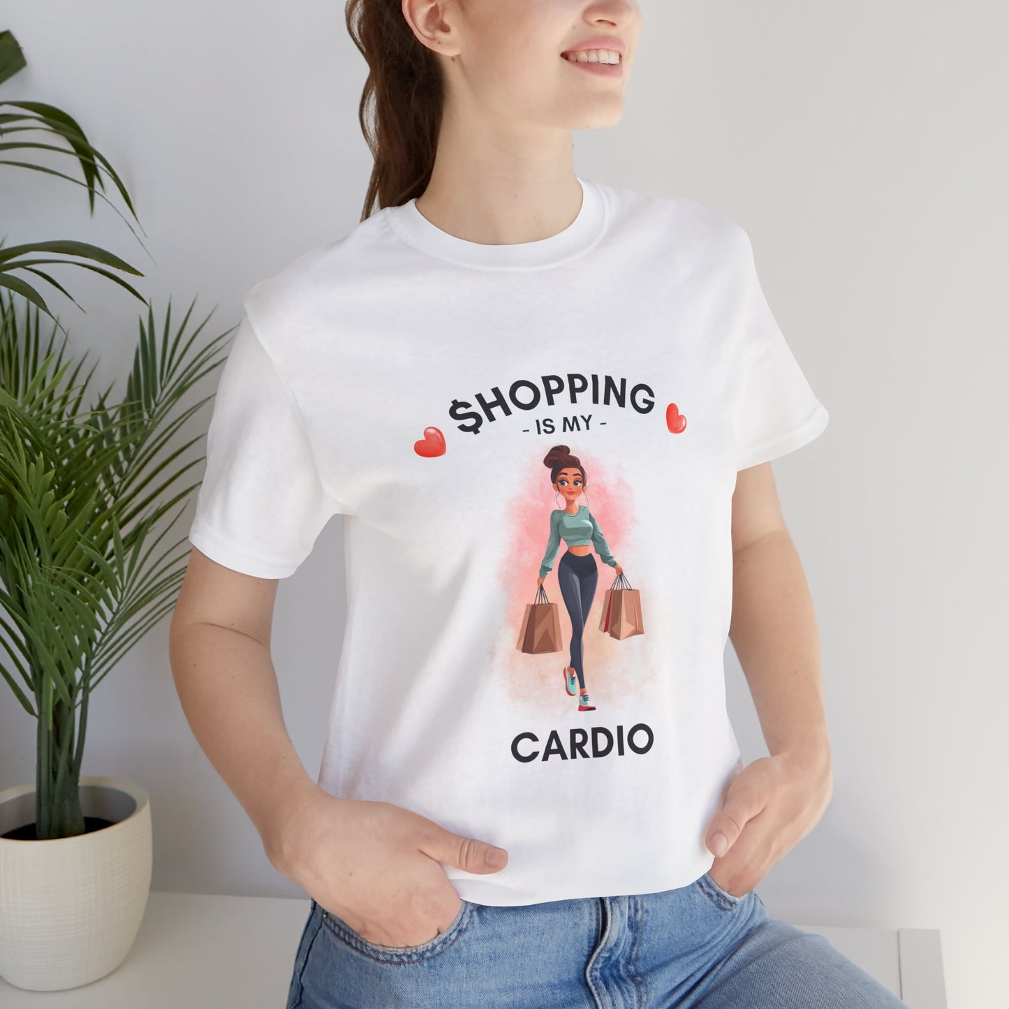 "Shopping is my cardio" (Style 2) T-shirt