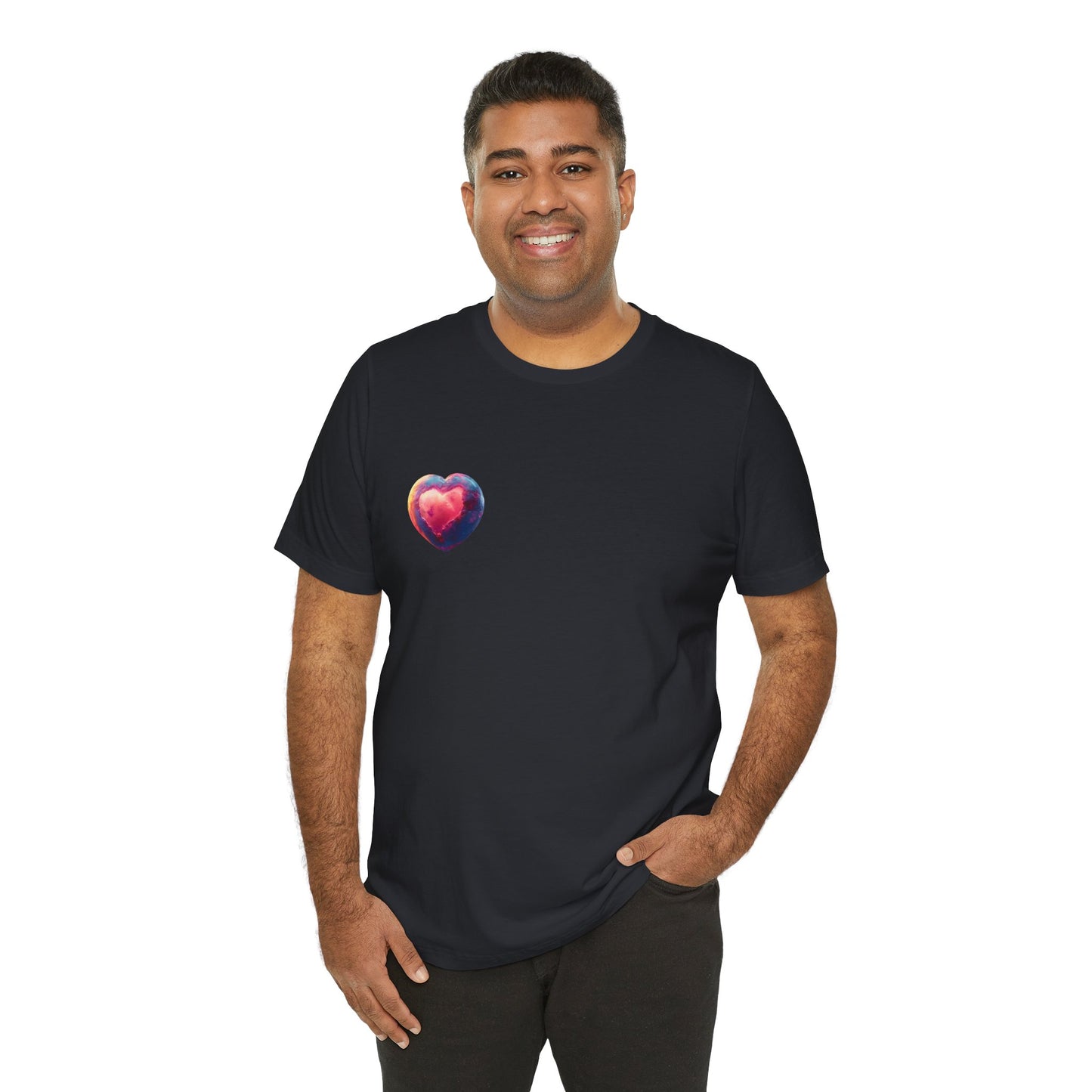 "I Love Space" T-shirt - Graphic Unisex Jersey Short Sleeve Tee