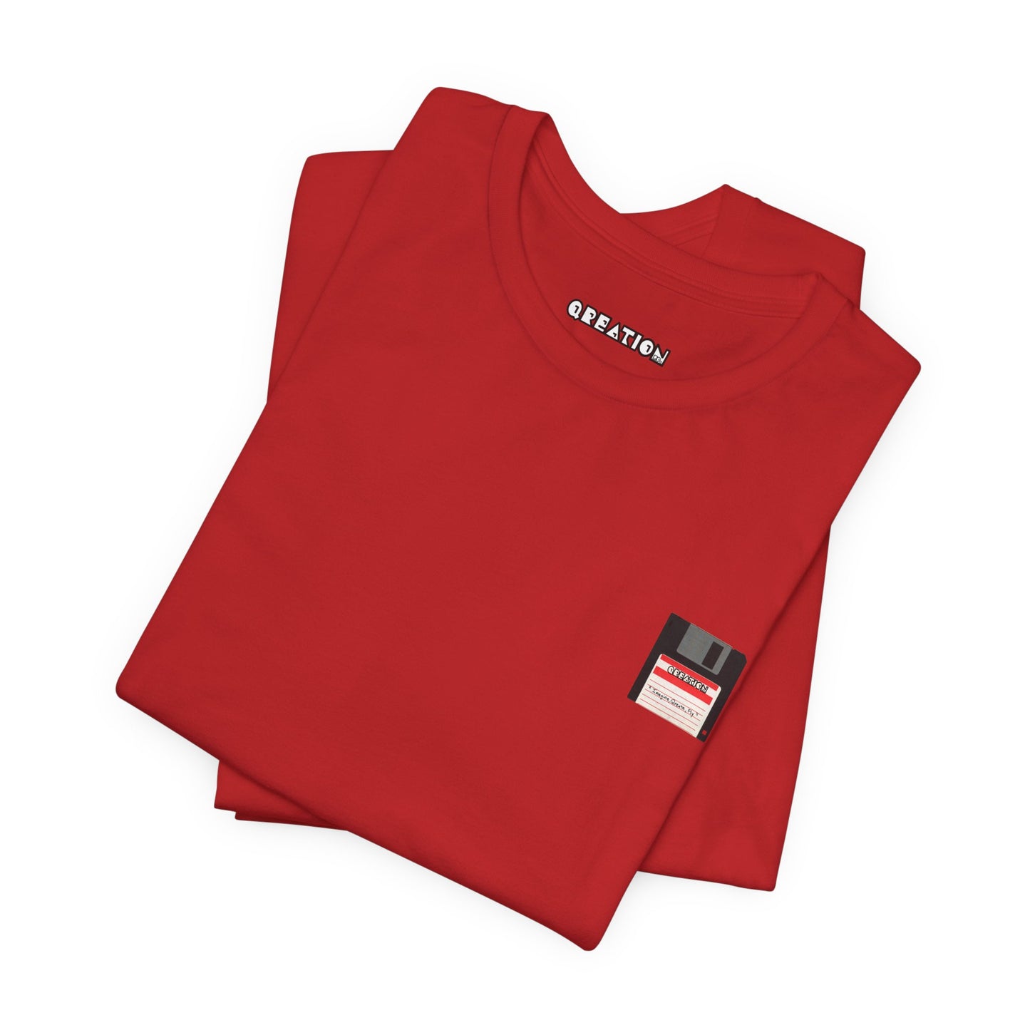 "Floppy" Retro Minimalist Unisex Jersey Tee - Perfect for Casual Wear