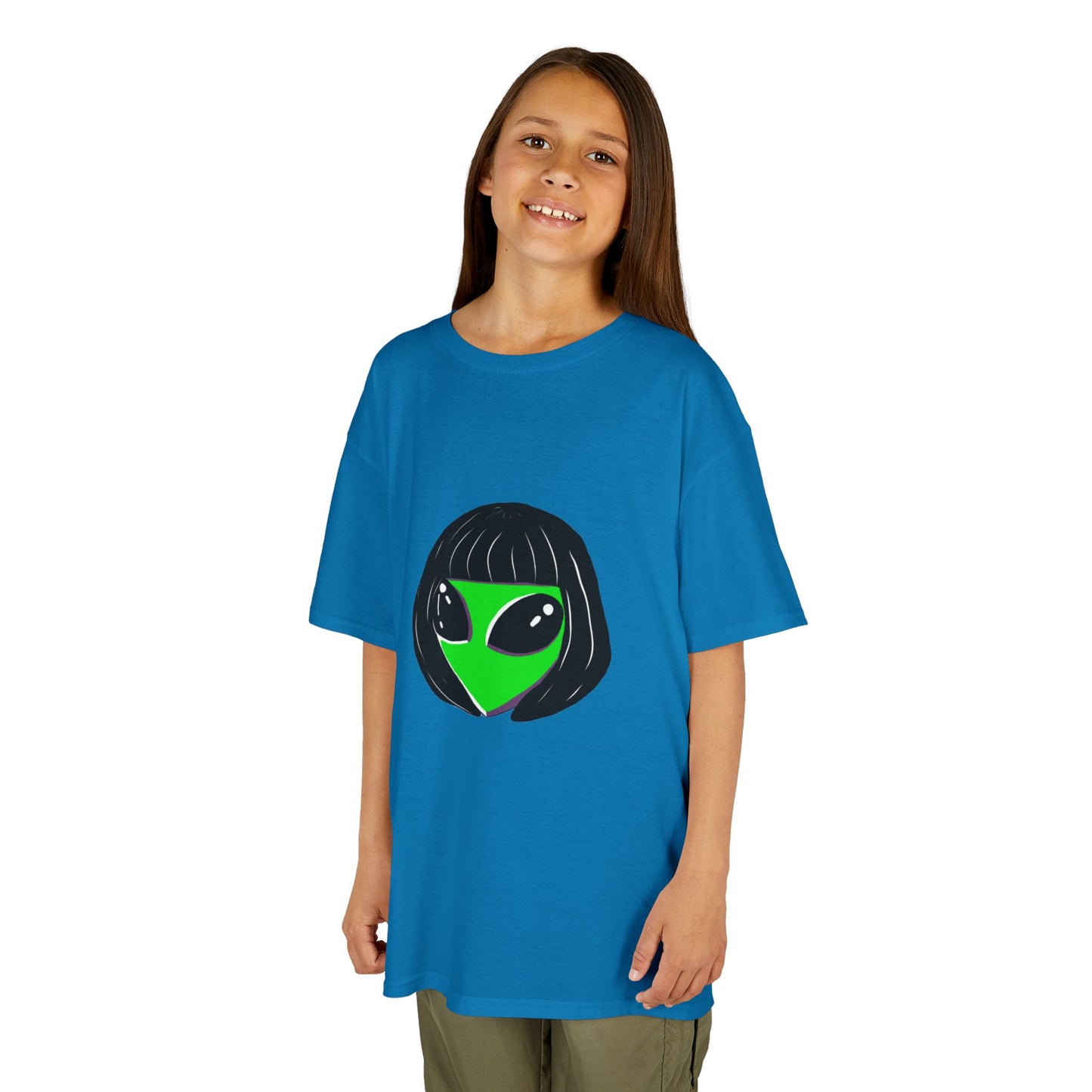 "Another Kind" Kids Alien T-Shirt (Style 2), Fun Graphic Tee, UFO Theme Shirt, Cool Kids Apparel, Gift for Space Lovers, Birthday Gift for Boys and Girls