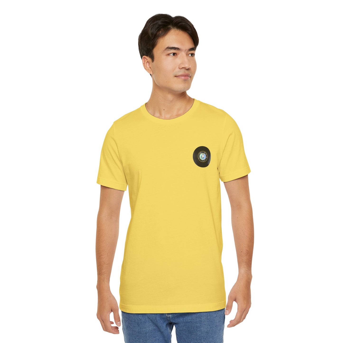 "Vinyl Vibes" T-shirt Record Unisex Jersey Tee