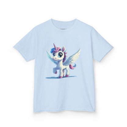 "Alicorn Dream" - Kids Graphic Tee, Cute Children’s Cotton Shirt, Perfect Birthday Gift, Playdate Outfit, Fantasy Tee for Kids