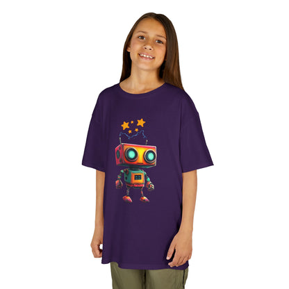 "Bot Blast" - Kids Tee, Fun Apparel for Kids, Perfect for Birthdays, Everyday Wear, Gift for Young Creators, Playful Children's Clothes
