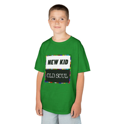 New Kid | Old Soul - Kids' Graphic Tee, Fun Casual Shirt, Perfect for Birthdays, Family Gatherings, Everyday Wear, Unique Gift Idea