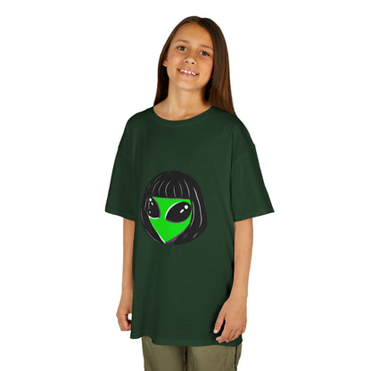 "Another Kind" Kids Alien T-Shirt (Style 2), Fun Graphic Tee, UFO Theme Shirt, Cool Kids Apparel, Gift for Space Lovers, Birthday Gift for Boys and Girls