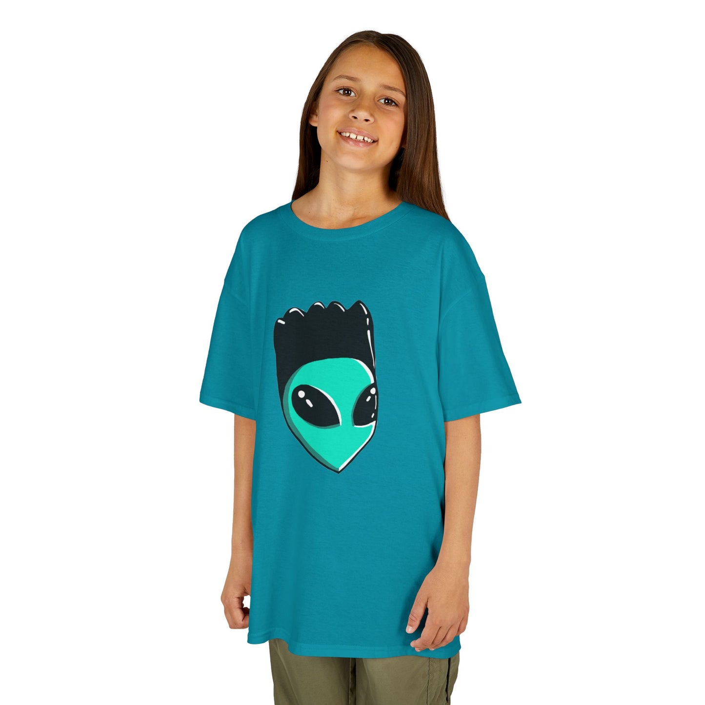 "Another Kind" Kids Alien Graphic Tee (Style 1) - Fun Cotton Tee for Boys & Girls, Cute Gift, Birthday Party, Casual Wear, Summer Style