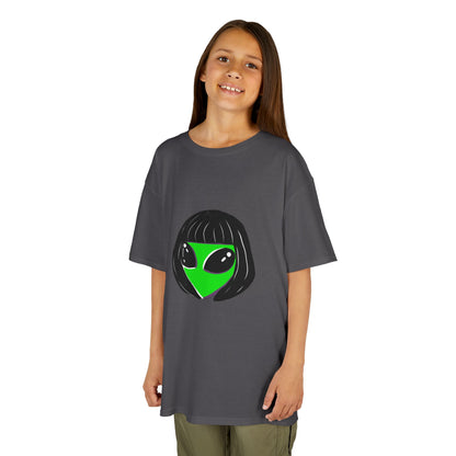"Another Kind" Kids Alien T-Shirt (Style 2), Fun Graphic Tee, UFO Theme Shirt, Cool Kids Apparel, Gift for Space Lovers, Birthday Gift for Boys and Girls