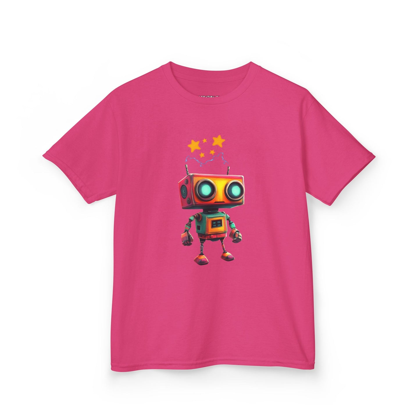 "Bot Blast" - Kids Tee, Fun Apparel for Kids, Perfect for Birthdays, Everyday Wear, Gift for Young Creators, Playful Children's Clothes