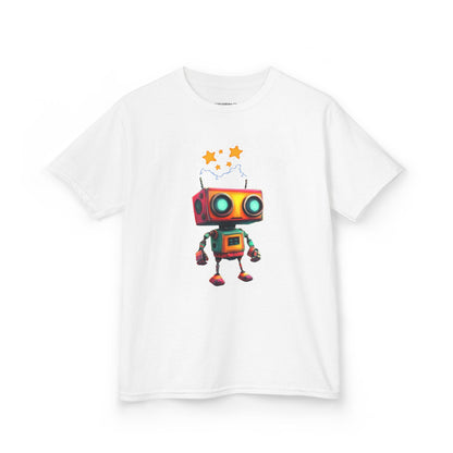 "Bot Blast" - Kids Tee, Fun Apparel for Kids, Perfect for Birthdays, Everyday Wear, Gift for Young Creators, Playful Children's Clothes