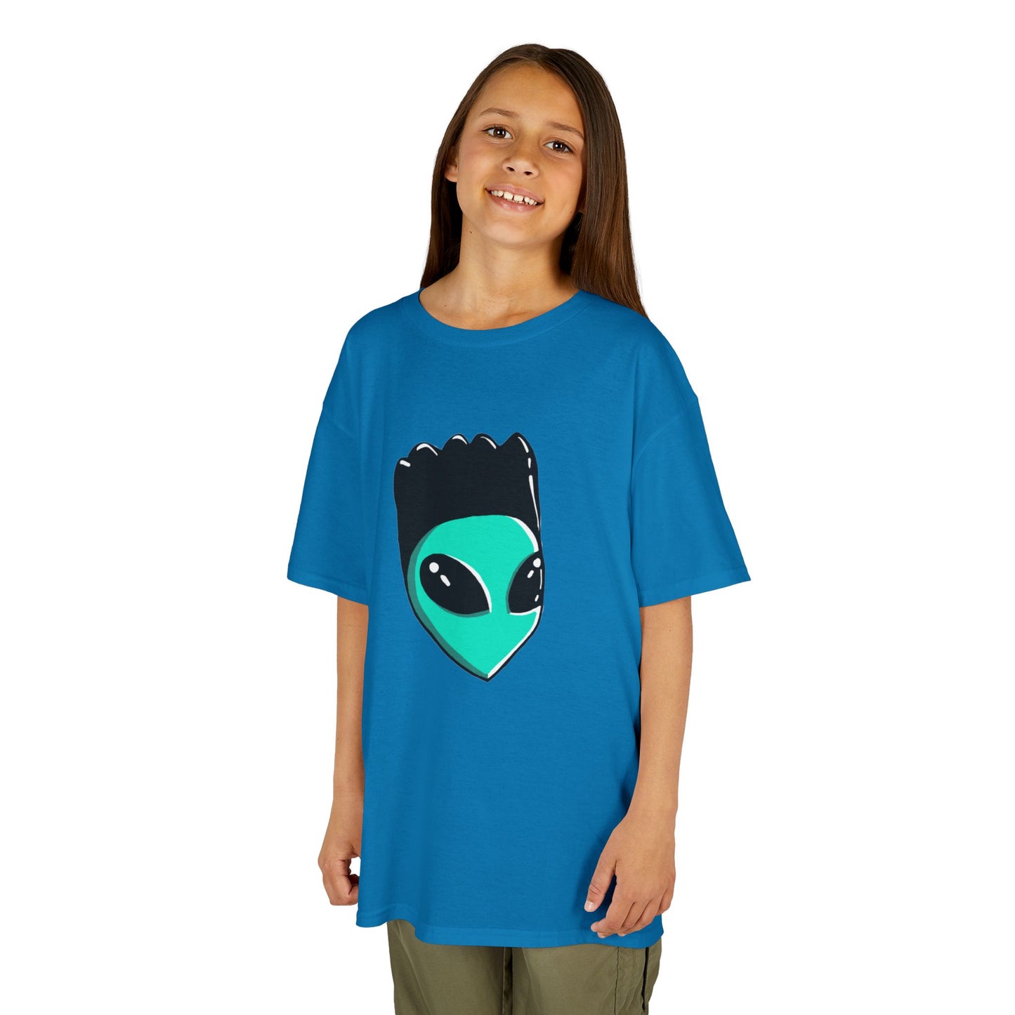 "Another Kind" Kids Alien Graphic Tee (Style 1) - Fun Cotton Tee for Boys & Girls, Cute Gift, Birthday Party, Casual Wear, Summer Style
