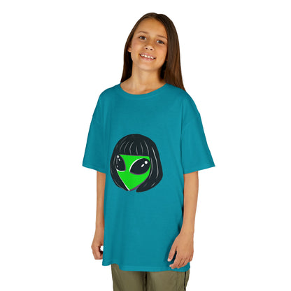 "Another Kind" Kids Alien T-Shirt (Style 2), Fun Graphic Tee, UFO Theme Shirt, Cool Kids Apparel, Gift for Space Lovers, Birthday Gift for Boys and Girls