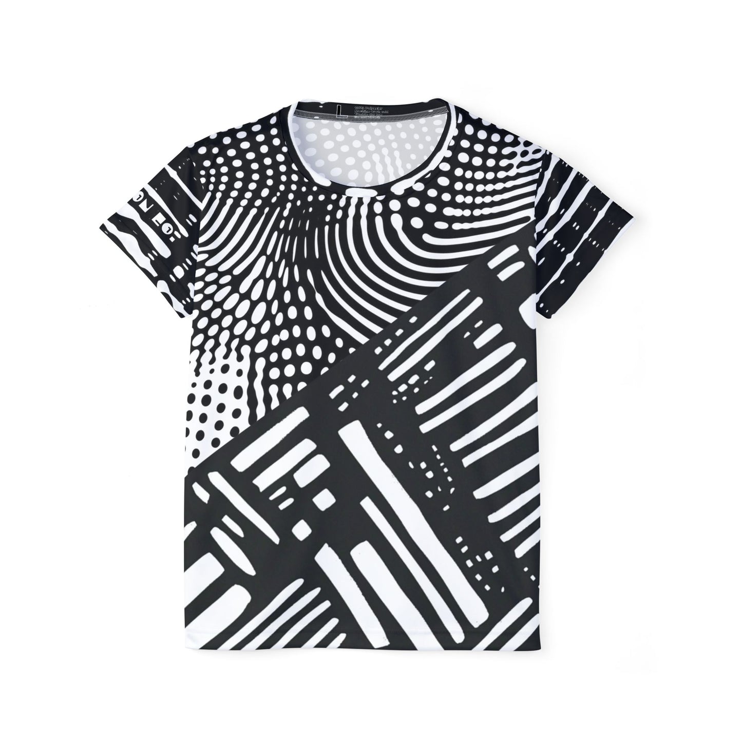 Awake - Chic Women's Sports Jersey with Bold Graphic Design