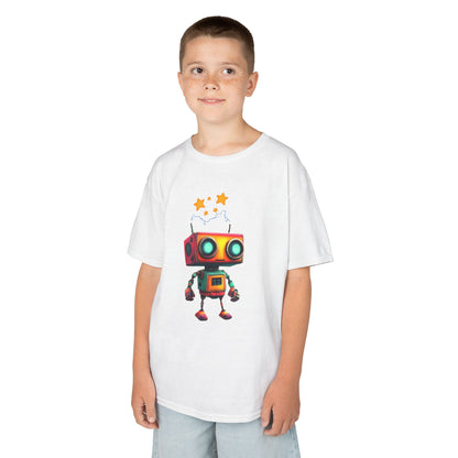 "Bot Blast" - Kids Tee, Fun Apparel for Kids, Perfect for Birthdays, Everyday Wear, Gift for Young Creators, Playful Children's Clothes